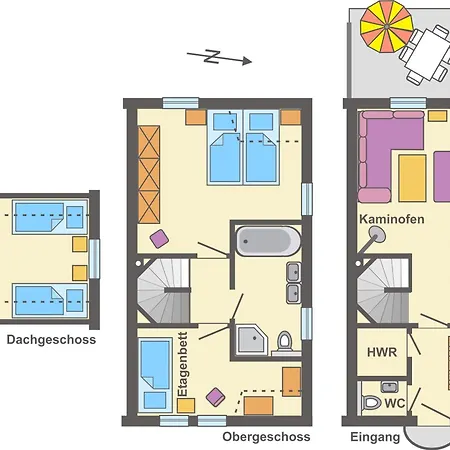 度假居 Hus Utblick 8b